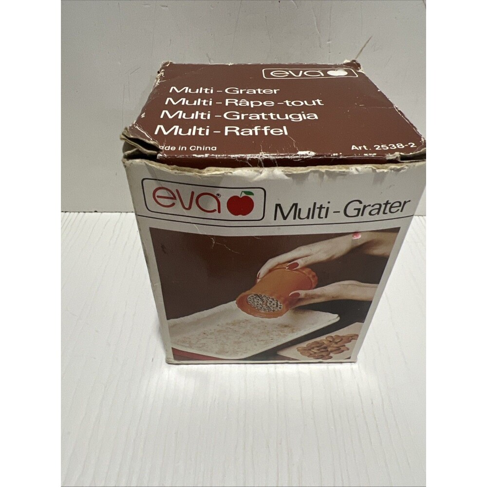 Eva Multi-Grater Stainless Steel Blade Food Grater Cheese  Grinder